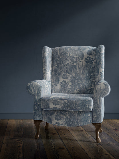 Faunacation 'Bombay Blue' Recycled Velvet