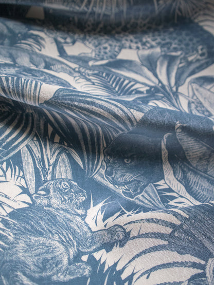Faunacation 'Bombay Blue' Recycled Velvet