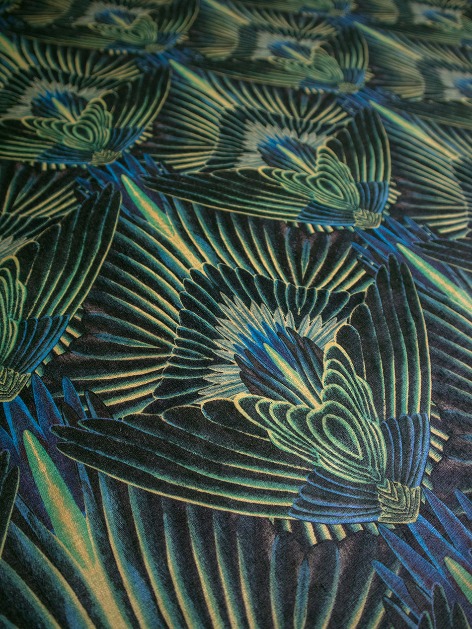 Gershwing 'Parakeet' Recycled Velvet