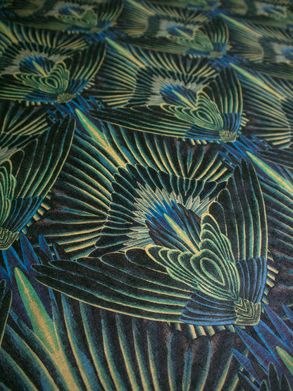 Gershwing 'Parakeet' Recycled Velvet