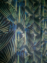 Load image into Gallery viewer, Gershwing &#39;Parakeet&#39; Recycled Velvet Sample