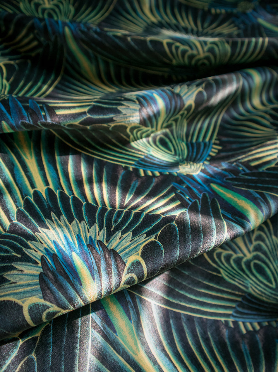 Gershwing 'Parakeet' Recycled Velvet