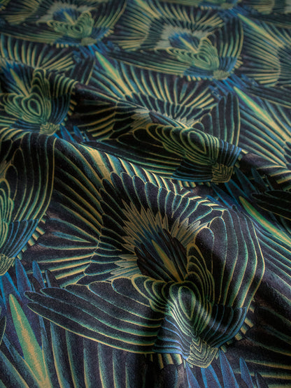 Gershwing 'Parakeet' Recycled Velvet