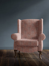 Kyoto Blossom 'Lotus Pink' Recycled Velvet