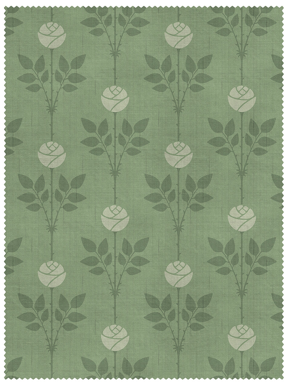 Rozalia 'Sophia Green' Linen Sample