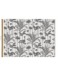 Crane Fonda 'Charcoal' Recycled Velvet Sample