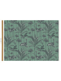 Crane Fonda 'Jade Green' Recycled Velvet Sample