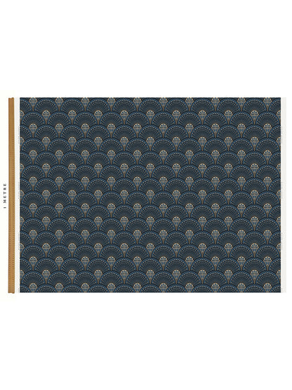 Deco Martini 'Midnight Gold' Recycled Velvet Sample