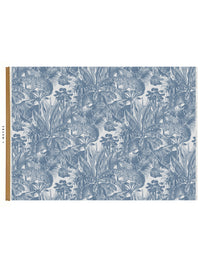 Faunacation 'Bombay Blue' Recycled Velvet Sample