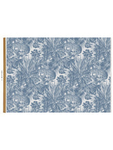 Load image into Gallery viewer, Faunacation &#39;Bombay Blue&#39; Recycled Velvet Sample