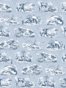Extinctopia 'Glacier Blue' Wallpaper