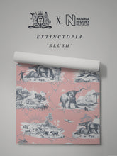 Load image into Gallery viewer, Extinctopia &#39;Blush&#39; Wallpaper Sample