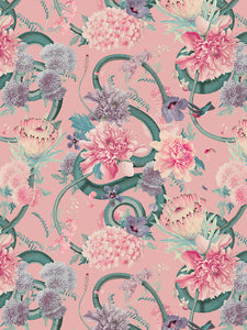 Forbidden Bloom 'Blush' Wallpaper