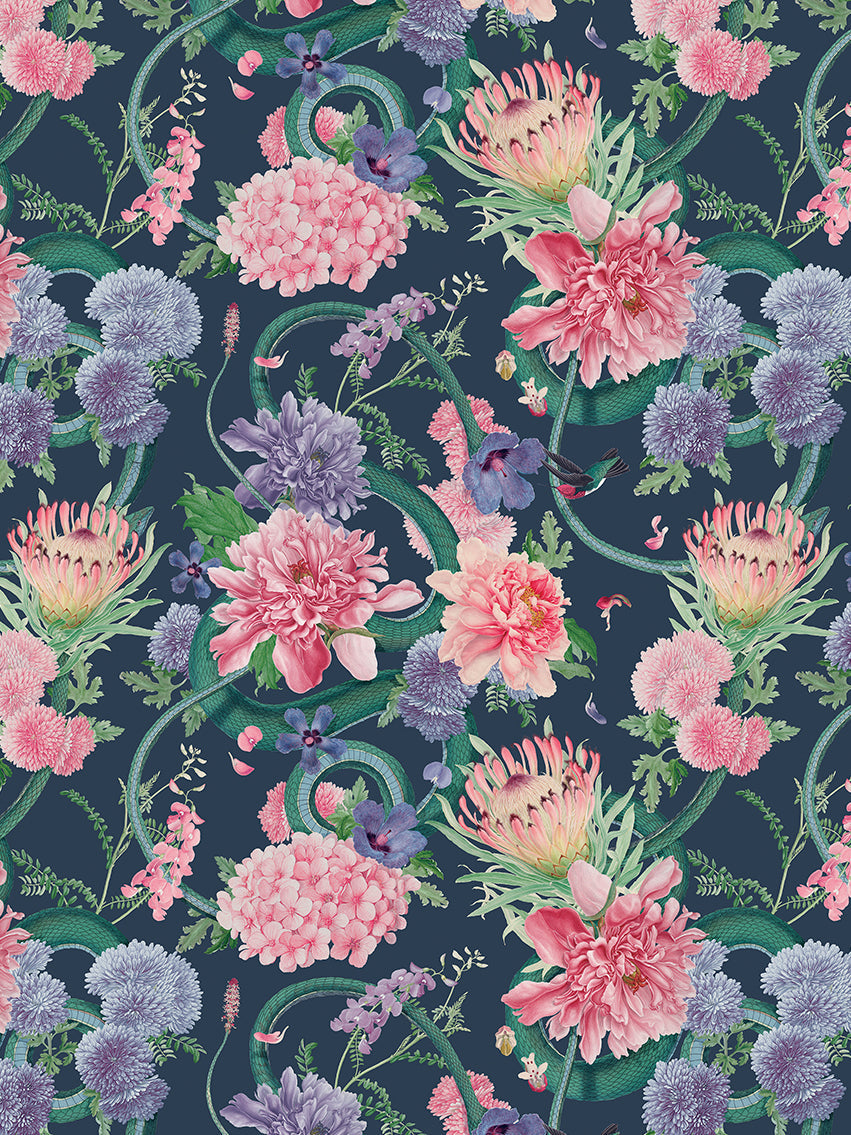 Forbidden Bloom Wallpaper Sample