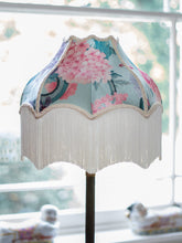 Load image into Gallery viewer, Forbidden Bloom &#39;Peppermint&#39; Fringed Bette Lampshade