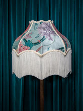 Load image into Gallery viewer, Forbidden Bloom &#39;Peppermint&#39; Fringed Bette Lampshade