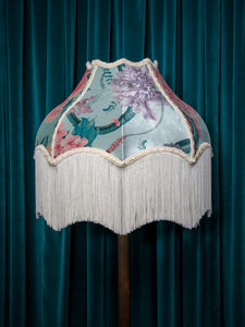 Forbidden Bloom 'Peppermint' Fringed Bette Lampshade