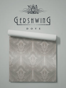 Gershwing 'Dove' Wallpaper Sample