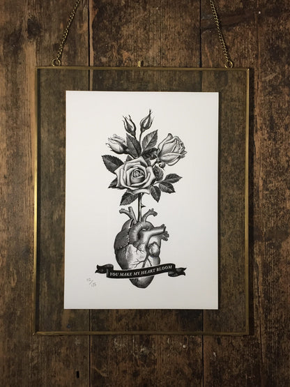 Heart Bloom Limited Edition Print
