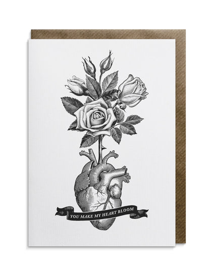 You Make My Heart Bloom Greeting Card