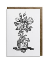Load image into Gallery viewer, You Make My Heart Bloom Greeting Card