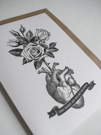 You Make My Heart Bloom Greeting Card