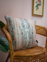 Load image into Gallery viewer, Hierarchy &#39;Blush&#39; Linen Cushion