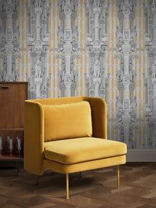 Hierarchy 'Mustard' Wallpaper Sample