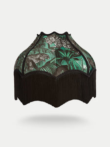 Jungle Faunacation Fringed Bette Lampshade
