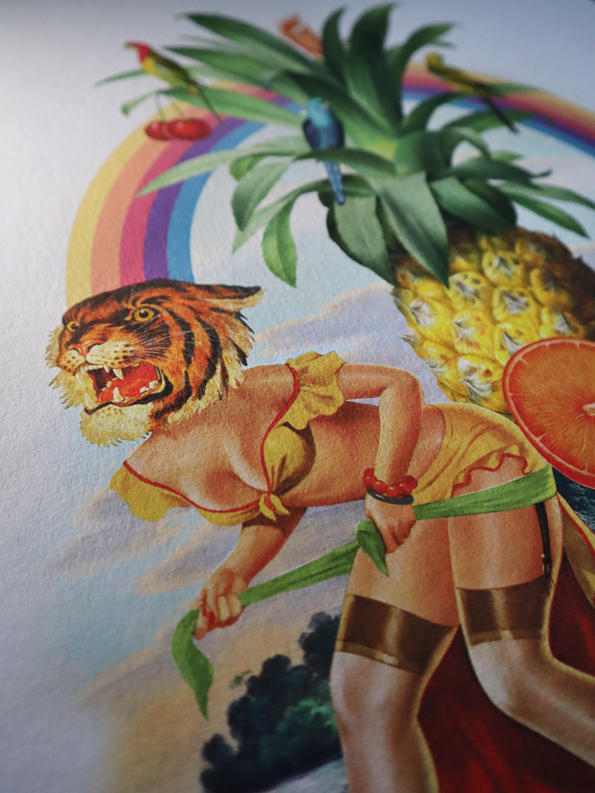 Mai Tai-gers Limited Edition Print