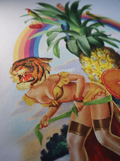 Mai Tai-gers Limited Edition Print