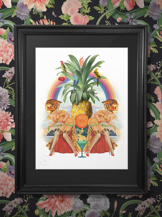 Mai Tai-gers Limited Edition Print