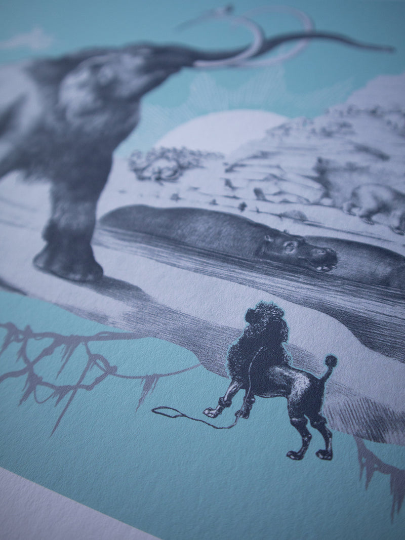 Extinctopia 'Mammoth' Limited Edition Art Print – Divine Savages