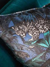 Load image into Gallery viewer, Nocturnal Faunacation Velvet Cushion