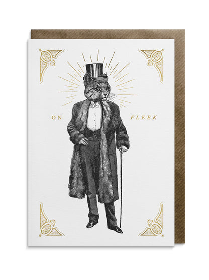 On Fleek Greeting Card