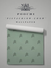Load image into Gallery viewer, Poochi &#39;Pistachiow-Chow&#39; Wallpaper