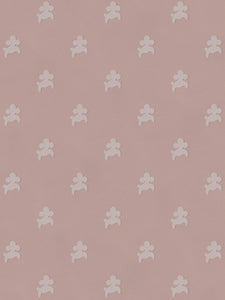 Poochi 'Poodle Pink' Wallpaper Sample