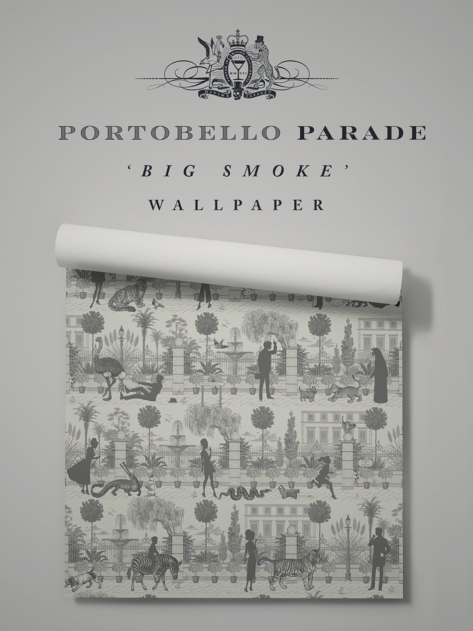 Portobello Parade Wallpaper Sample