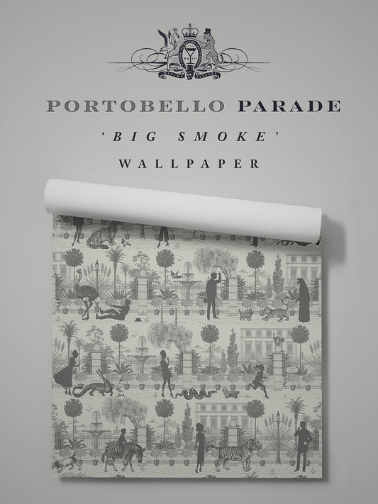 Portobello Parade Wallpaper Sample