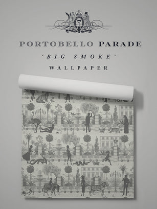 Portobello Parade Wallpaper Sample