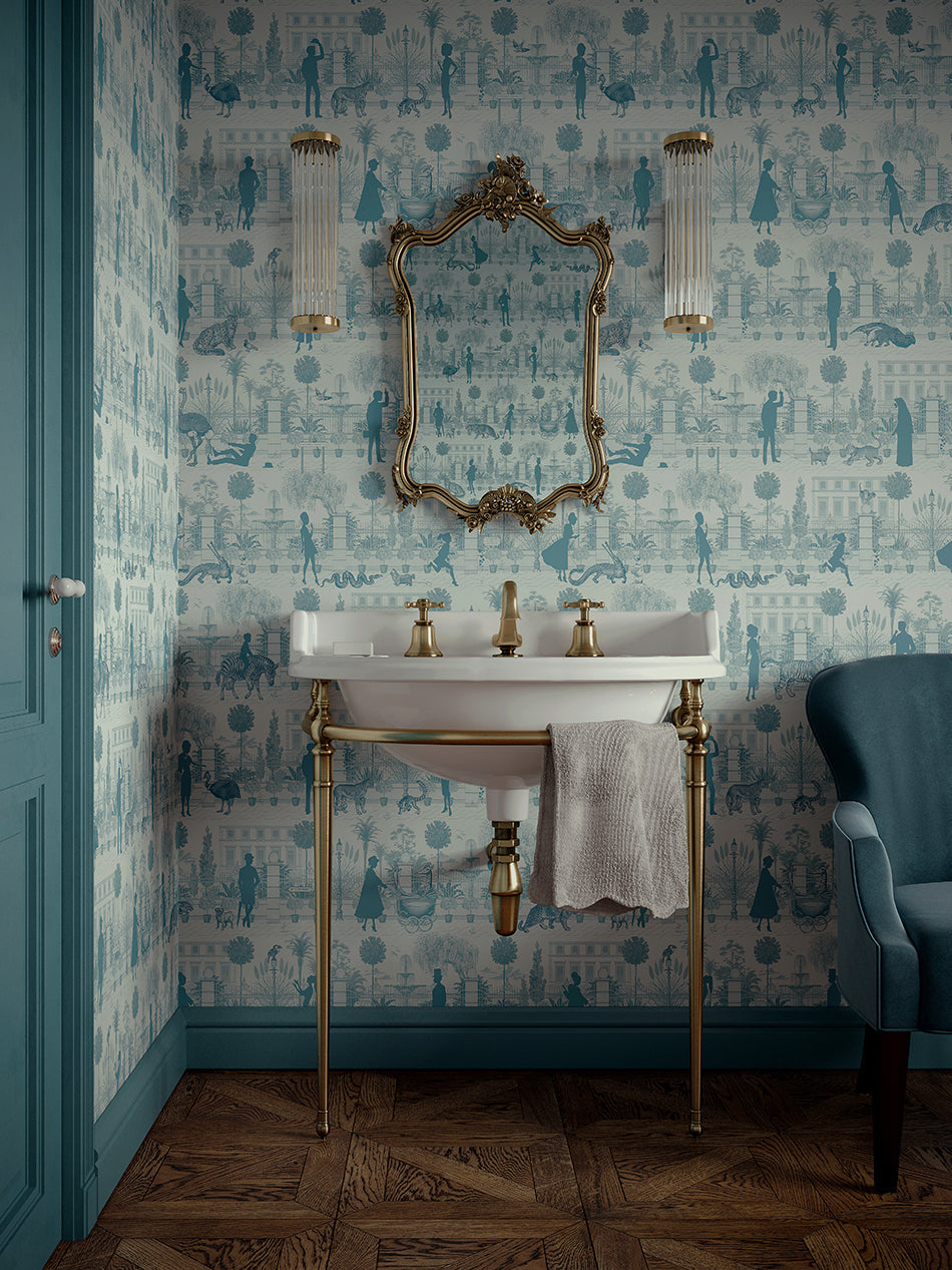 Portobello Parade Wallpaper Sample