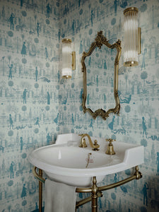 Portobello Parade 'Jellied Teal' Wallpaper