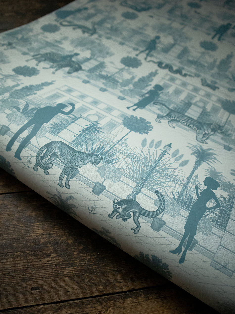 Portobello Parade Wallpaper Sample