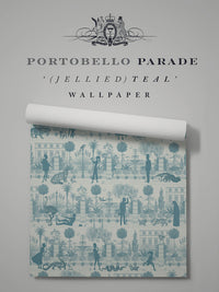 Portobello Parade Wallpaper Sample