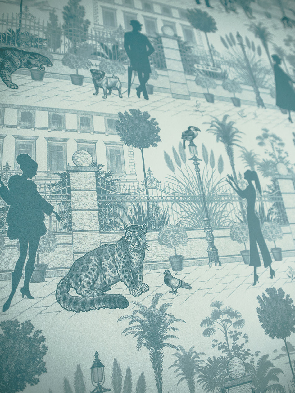 Portobello Parade Wallpaper Sample