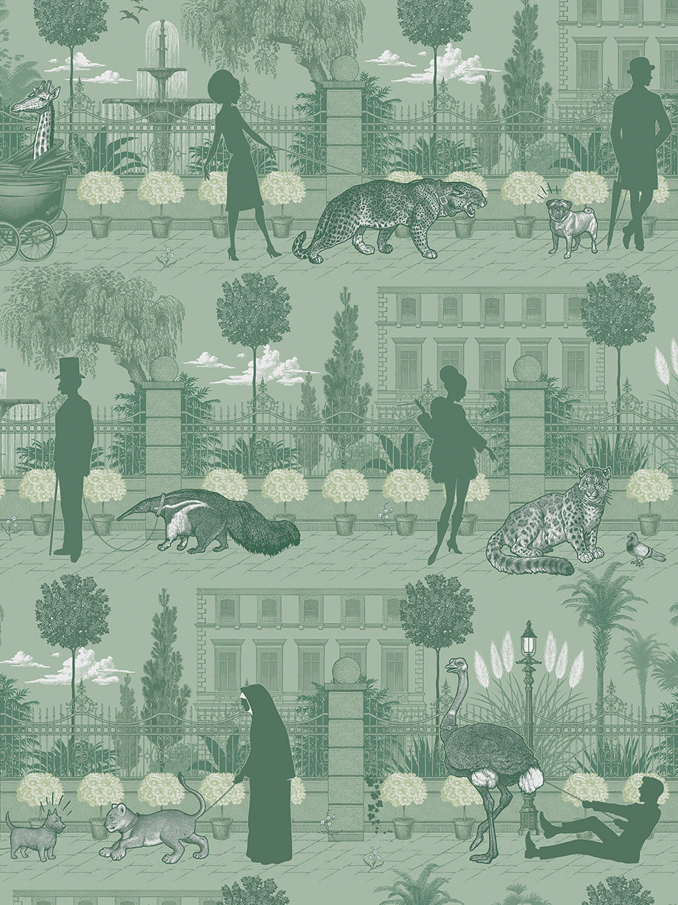 Portobello Parade Wallpaper Sample