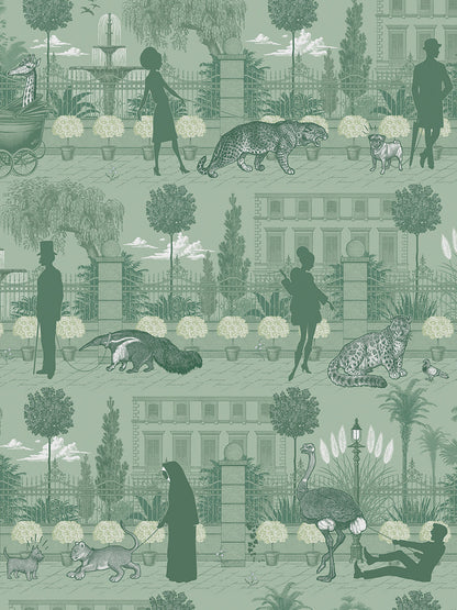 Portobello Parade Wallpaper Sample