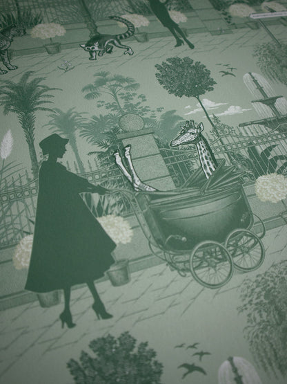Portobello Parade Wallpaper Sample