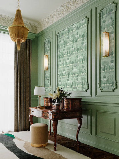Portobello Parade Wallpaper Sample