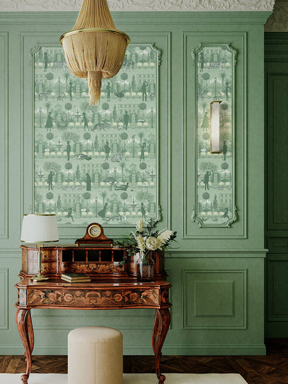 Portobello Parade Wallpaper Sample